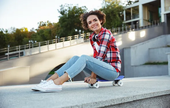 Girl, young, cheerful, teenage