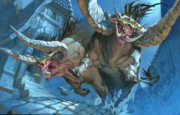 Картинка Magic: The Gathering, Jesper Ejsing, Tooth and Nails
