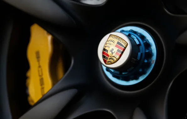 Porsche, logo, Porsche Carrera GT, badge
