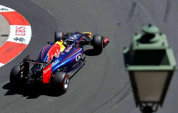 Гонщик, Monaco, Formula 1, Red Bull, Vettel, Чемпион, Sebastian, RB10