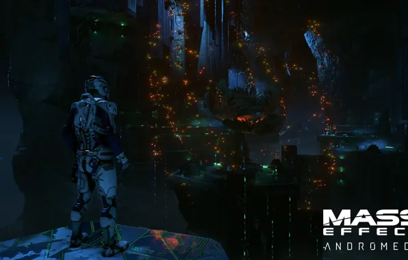 Andromeda, game, Mass Effect, man, suit, Mass Effect Andromeda