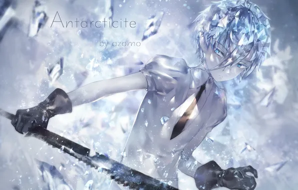 Аниме, кристаллы, Арт, Houseki no Kuni