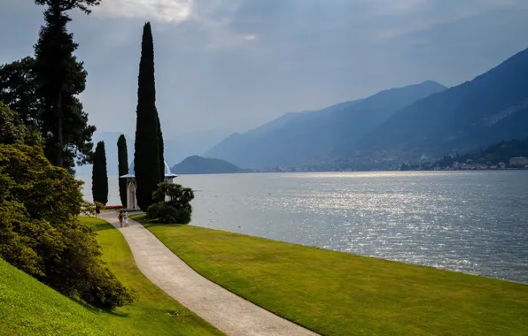 Италия, озеро Комо, Ломбардия, Белладжо, Villa Melzi d'Eril
