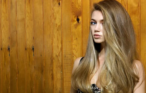 Взгляд, девушка, волосы, Gabriella Holsten