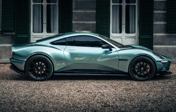 Вид сбоку, электромобиль, 2023, Caterham Project-V, Caterham Cars