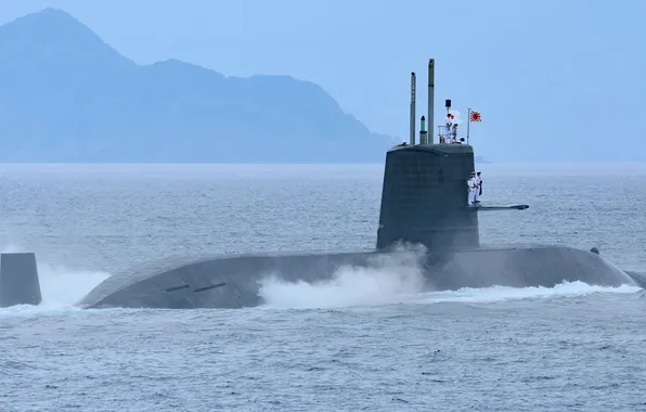 Япония, субмарина, JS Oyashio TSS-3608