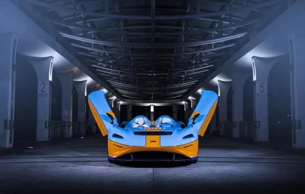 McLaren, спорткар, MSO, Gulf, 2020, Elva, McLaren MSO Elva Gulf Theme, McLaren MSO