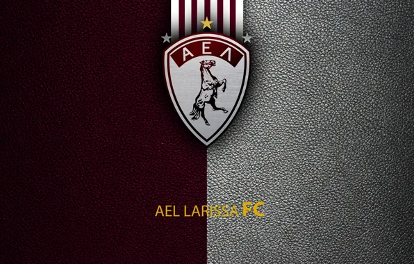 Wallpaper, sport, logo, football, Greek Super League, AEL Larissa