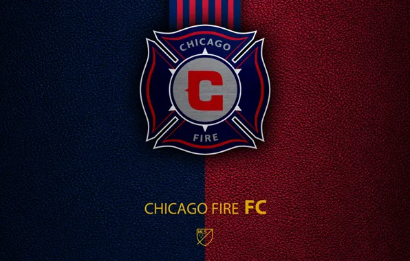 Wallpaper, sport, logo, football, MLS, Chicago Fire