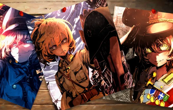 Anime, anime girls, Youjo Senki, Tanya Degurechaff
