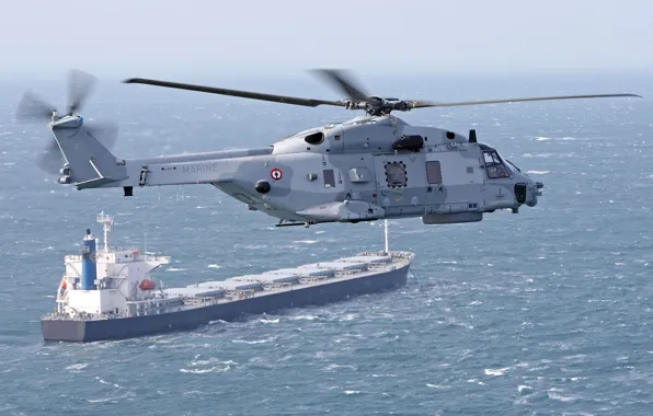 Океан, танкер, вертолёт, многоцелевой, Eurocopter, NH90
