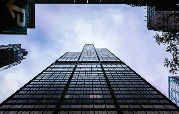 Картинка Chicago, Illinois, America, Willis Tower