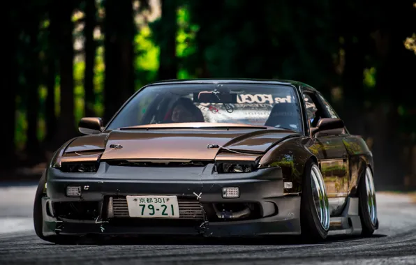 Картинка Nissan, drift, jdm, 180SX