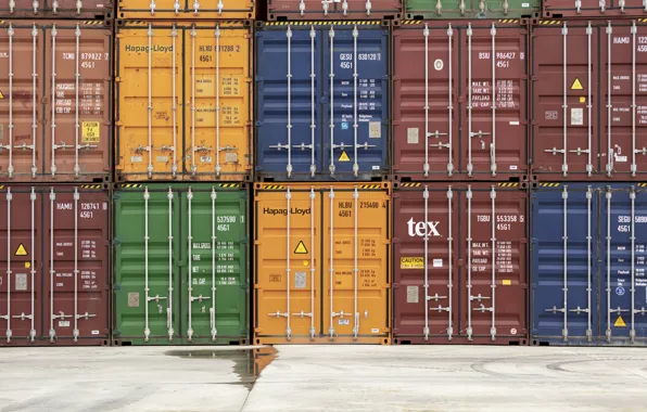 Port, transport, container