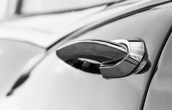 Car, bokeh, door handle