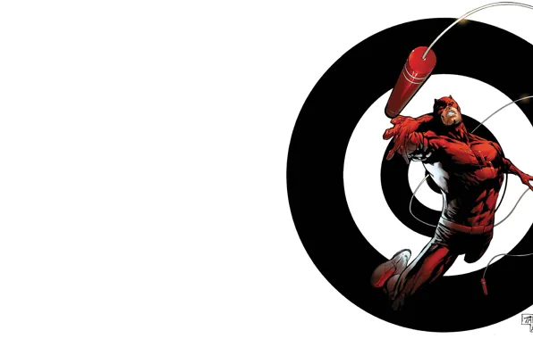 Красный, костюм, Daredevil, Сорвиголова