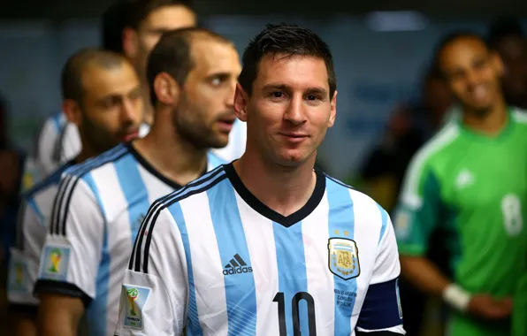 Футбол, клуб, Улыбка, форма, футболист, Smile, football, Лионель Месси