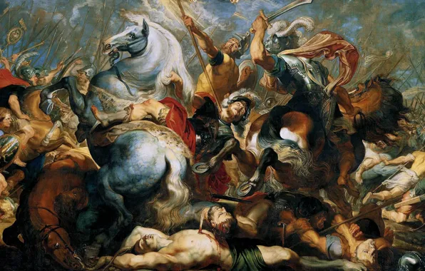 Картина, жанровая, Питер Пауль Рубенс, Pieter Paul Rubens, Смерть Публия Деция Муса