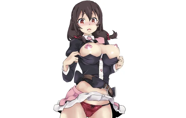 Girl, sexy, boobs, anime, nude, erotic, attractive, beatiful
