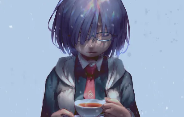 Девушка, чашка, Mash Kyrielight, Fate / Grand Order
