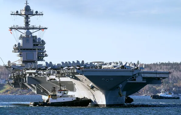 Авианосец, атомный, USS Gerald R. Ford