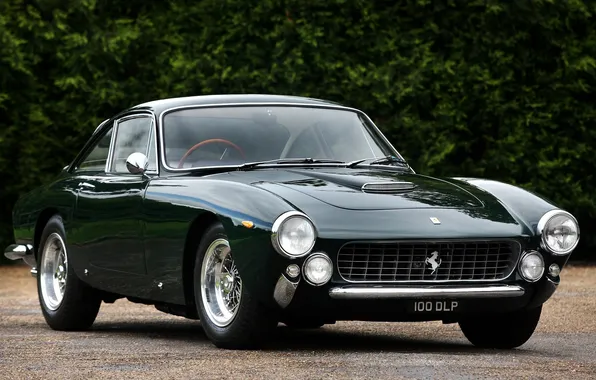 Картинка ретро, ferrari, автомобиль, феррари, uk-spec, berlinetta, lusso, 250gt