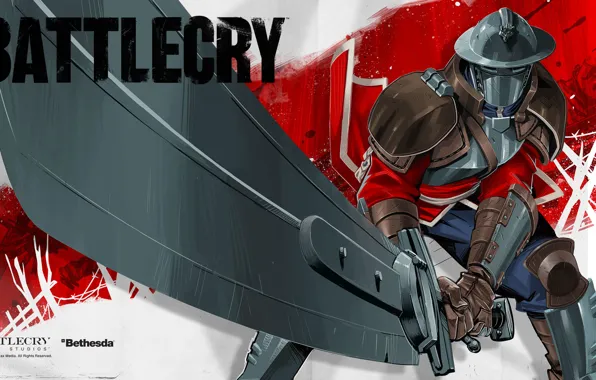 Меч, большой, Bethesda Softworks, BATTLECRY