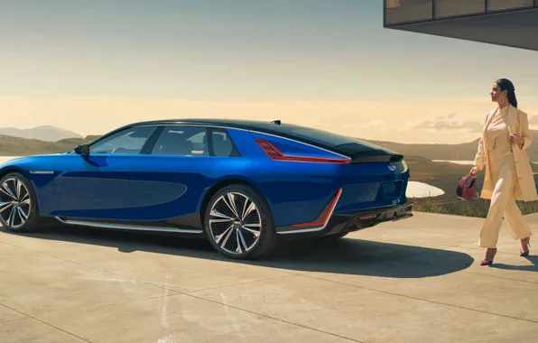 Экстерьер, General Motors, представительский седан, Cadillac Celestiq, премиум-бренд