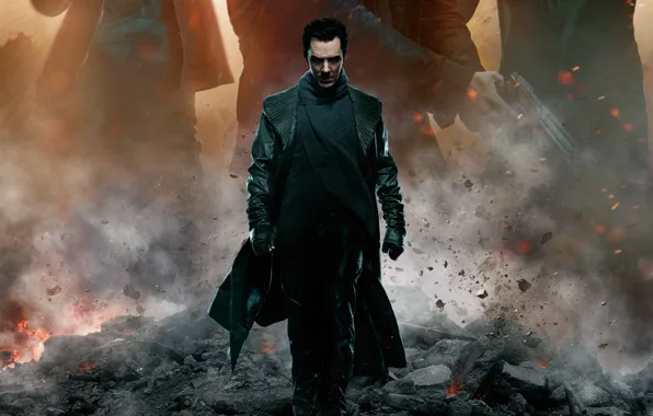 Обои Фантастика, Стартрек Возмездие, Star Trek Into Darkness На.