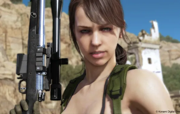 Kojima Productions, Metal Gear Solid V: The Phantom Pain, Quiet
