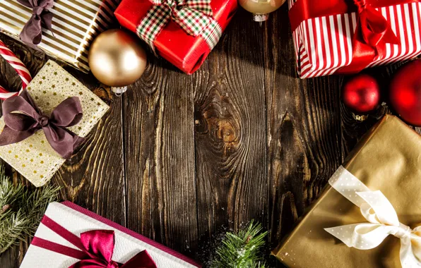 Картинка украшения, Новый Год, Рождество, подарки, Christmas, wood, New Year, decoration