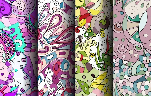 Фон, узор, текстура, colorful, patterns, seamless