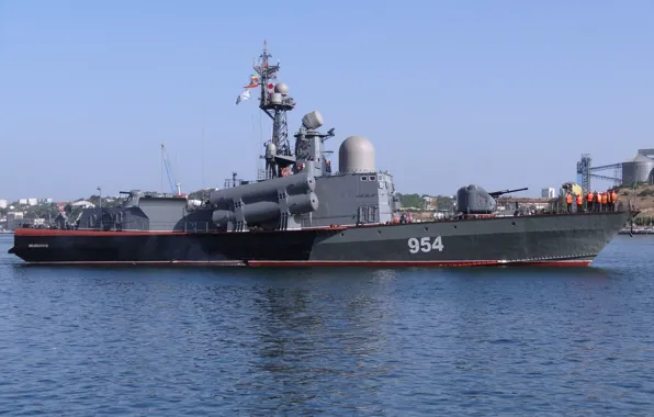 Корабль, база, ВМФ, ракетный, Севастополь, Черноморский Флот, РКА, &quot;Ивановец&quot;