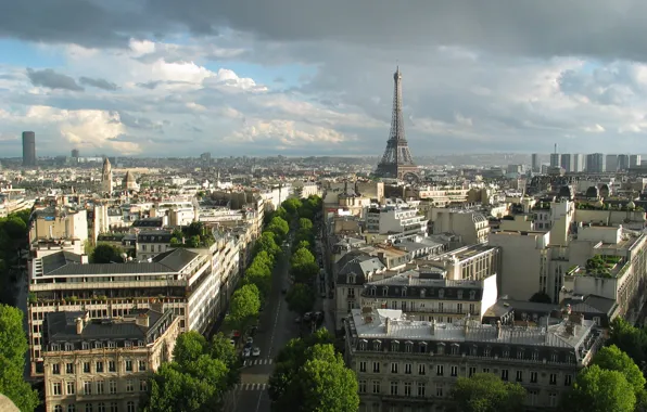 Франция, Париж, здания, башня