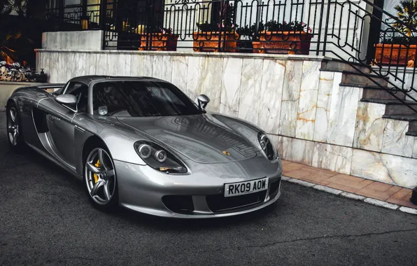 Скорость, суперкар, спорткар, luxury, exotic, Porsche Carrera GT