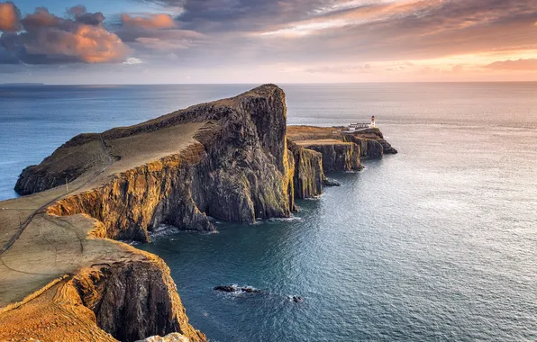 Scotland, Lighthouse, Neist Point