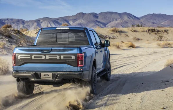 Ford, Пыль, Raptor, F-150, 2019, Ford F-150 Raptor