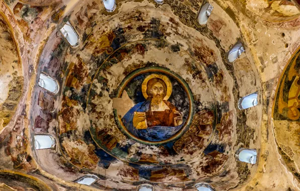 Потолок, храм, религия