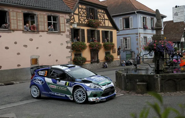 Ford, Дома, Поворот, WRC, Rally, Ралли, Fiesta, Latvala