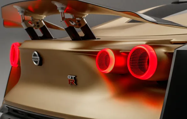 Concept, фары, Nissan, 2018, ItalDesign, GT-R50