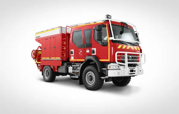 4x4, fire & rescue, fire truck, Renault Trucks, d14