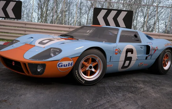 1969, ford, gt40