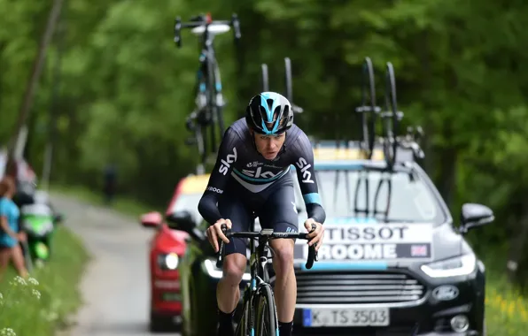 Спортсмен, велосипедист, велоспорт, ride, Кристофер Фрум, команда Sky, Team SKY, профессиональный спорт