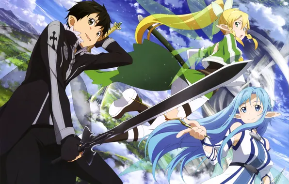 Light, weapon, anime, pretty, asian, warrior, manga, japanese