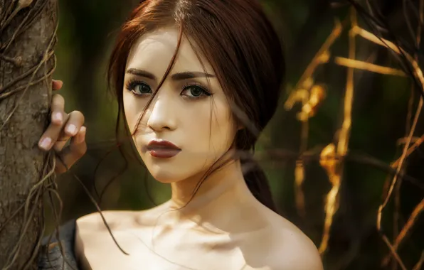 Картинка beautiful, female, Vietnamese model