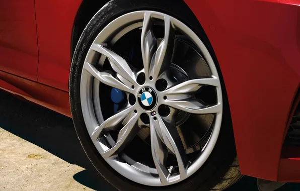 Бмв, логотип, колесо, BMW, диск, 2015