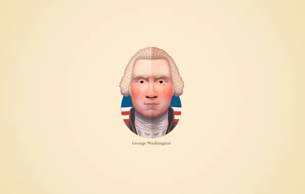 Картинка США, Америка, George Washington, Джордж Вашингтон, главнокомандующий Континентальной армии, отец-основатель США, американский государственный деятель, 1-й …
