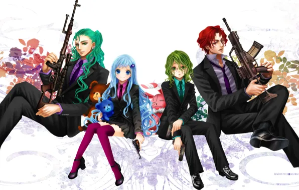 Арт, парни, Katekyo Hitman REBORN