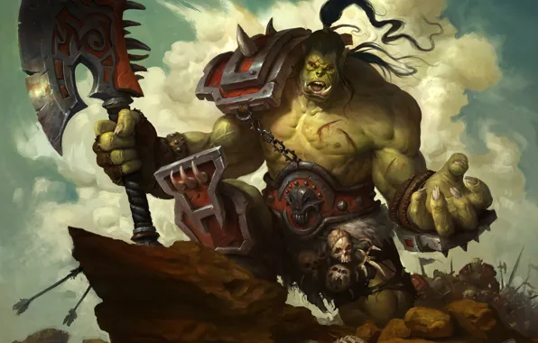 Топор, Warcraft, орк