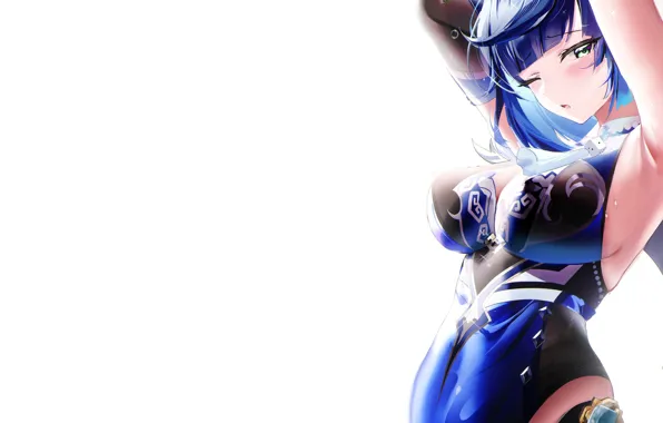 Girl, hot, boobs, anime, pretty, breasts, babe, posing